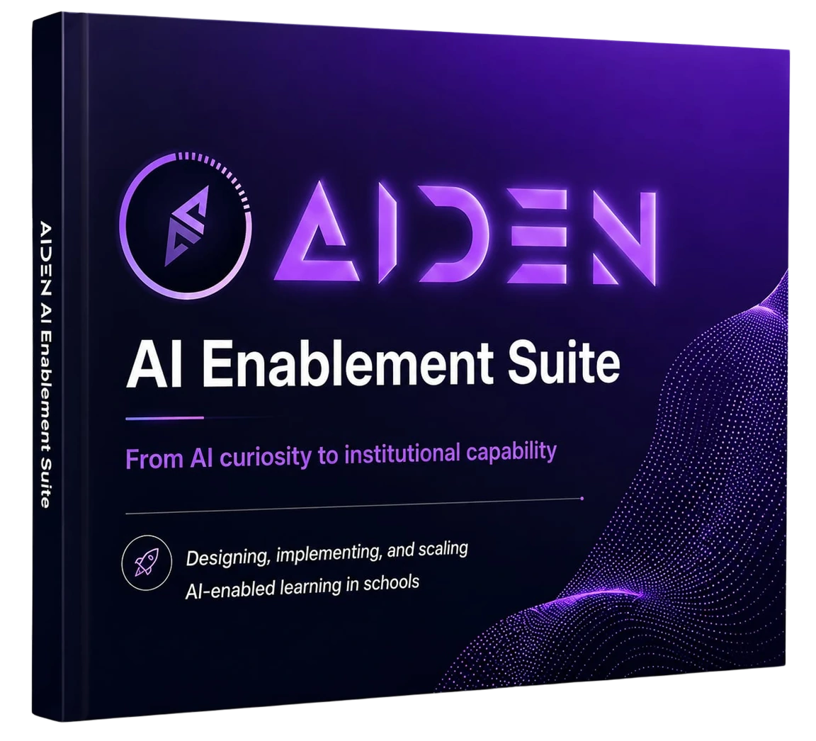 The AIDEN AI Enablement Suite booklet